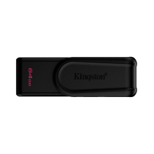 Memoria USB Kingston DataTraveler Exodia S, 64GB, USB 3.2 Gen 1, Tapa Giratoria &ndash; DTXS/64GB