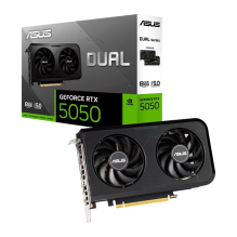 Tarjeta de video Asus NVIDIA GeForce RTX 5050 Dual, 8GB GDDR6, 128-bit, PCI Express 5.0 &ndash; DUAL-RTX5050-8G