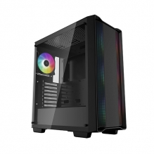 Gabinete DeepCool CC560 ARGB | Midtower | Incluye 4 ventiladores ARGB | Mini-ITX | Micro-ATX | ATX | R-CC560-BKTAA4-G-1