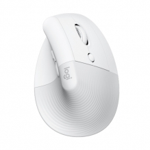 Mouse Logitech Lift | Ergonómico | Inalámbrico | Blanco | 6 Botones - 910-006469