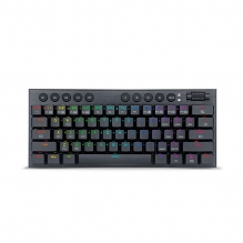 Teclado Gamer Mecanico Redragon Horus Mini PRO Red, Switches Red Ultra Low Profile, Inalámbrico, Iluminación RGB, Inglés - K632RGB-PRO RED	