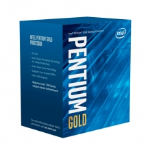 Procesador Intel Pentium Gold G6400, 2 Cores, 4 Threads, Hasta 4.0Ghz, 4Mb, Socket LGA1200, Intel 10th Generación - BX80701G6400