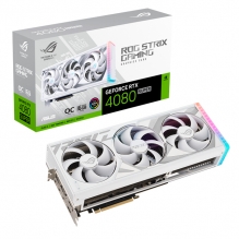 Tarjeta de video Nvidia Asus Rog Strix GeForce RTX 4080 Super White OC, DLSS 3, RAY TRACING, REFLEX, STUDIO, 16GB GDDR6X - ROG-STRIX-RTX4080S-016G-WHITE