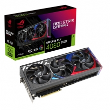 Tarjeta de video Nvidia Asus ROG Strix GeForce RTX 4080 Super OC, 16GB GDDR6X OC Edition, Aura Sync - ROG-STRIX-RTX4080S-O16G-GAMING