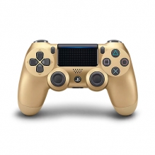 Control inalámbrico DualShock 4, Bluetooth 4.0 / Alámbrico USB-C, Multiplataforma, Dorado