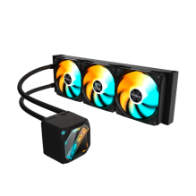 Enfriamiento L&iacute;quido GIGABYTE GME 360 ARGB, 360 mm, Negro &ndash; GP-GIGABYTE GME 360