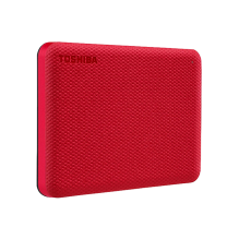 Disco Duro Externo Toshiba Canvio Advance V10, 4TB, 2.5”, USB 3.0, Color Rojo – HDTCA40XR3CA