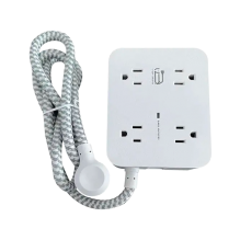 Tira Multicontacto HN8U5WC2, 8 tomas, 4 USB (2 USB-A, 2 USB-C), regleta de extensi&oacute;n &ndash; HN8U5WC2