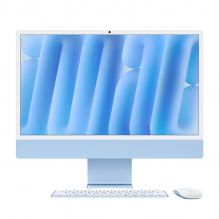 iMac 24" (M4, CPU 10 núcleos / GPU 10 núcleos), 32 GB, 2 TB SSD, Retina 4.5K con nanotextura, 4× Thunderbolt 4, Gigabit Ethernet – Azul