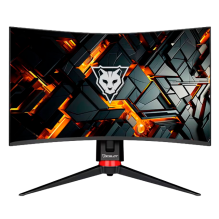 Monitor OM-32, 31.5", Curvo, QHD 2560&times;1440, 180 Hz, 5 ms, FreeSync, 2&times; HDMI, 2&times; DisplayPort, VESA 100&times;100, Negro &ndash; OM-32