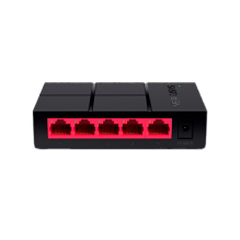 Switch de Escritorio MERCUSYS MS105G, 5 Puertos Gigabit, 10/100/1000 Mbps, No Administrable, Plug and Play &ndash; MS105G