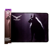 Mouse Pad Gamer Naceb Night Hound, Tama&ntilde;o M, 31.6 &times; 24 cm, Superficie de Alta Precisi&oacute;n, Base Antideslizante &ndash; NA-2697