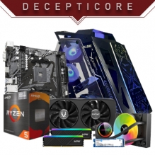 PC Gamer Decepticore | AMD Ryzen 5 5600 GT | Nvidia RTX 4060 8GB | RAM 16GB DDR4 3200Mhz | 1TB M.2 | 4 Ventiladores RGB