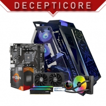 PC Gamer Decepticore | AMD Ryzen 5 5600 GT | Nvidia RTX 4060 8GB | RAM 16GB DDR4 3200Mhz | 1TB M.2 | 4 Ventiladores RGB