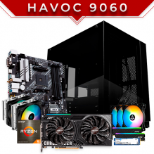PC Gamer Havoc 9060 | Ryzen 5 5500 | Radeon RX 9600 XT | 16GB DDR4 3200MHz | SSD 1TB NVMe M.2 | WiFi 2.4/5 GHz | 3 Ventiladores