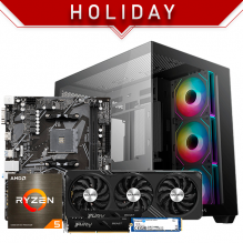 PC Gamer Holiday | Ryzen 5 5500 | 16 GB 3200 MHz | SSD M.2 1 TB | RTX 4060 8 GB