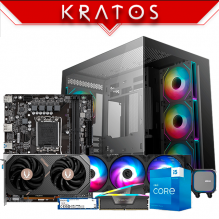 PC Gamer Kratos | Intel Core i5-14400F | RTX 5060 8GB | 32GB DDR5 | 1TB NVMe M.2  | AIO 360mm