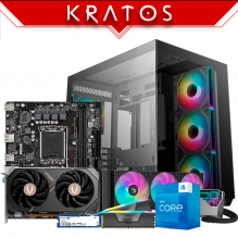 PC Gamer Kratos | Intel Core i5-14400 | RTX 5060 8GB | 32GB DDR5 | 1TB NVMe M.2  | AIO 360mm