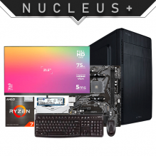 PC Nucleus + | Ryzen 7 5700G | 8 GB 3200 MHz | SSD M.2 500 GB | Gr&aacute;ficos integrados | Monitor | Teclado y Mouse