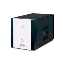 Regulador de Voltaje CDP R-AVR5008, 5000VA / 2500W, AVR, 8 Salidas, 525J, Protección Coaxial – R-AVR5008