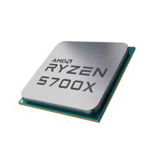 Procesador AMD Ryzen 7 5700X TRAY, 8 Núcleos 16 Hilos, Hasta 4.6 GHz, Socket AM4, Solo Procesador (Sin Disipador/Caja) – 100-100000926TRAY