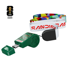 Memoria USB SanDisk 64GB USB-C, Edición México Copa Mundial FIFA 2026, lectura 300 MB/s – SDCZIA-064G-G46G
