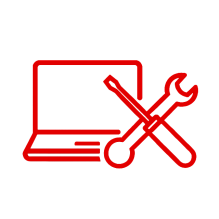 Servicio técnico de reemplazo e instalación de pantalla o teclado en laptop