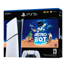 Consola Sony PlayStation 5 Slim Digital Edition, 1TB SSD, 4K 120Hz, HDR, ASTRO BOT Bundle, Blanco - 1000044177