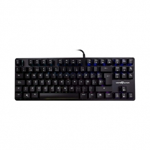 Teclado Mecanico GameFactor KBG500, TKL, Switch Blue, RGB - KBG500-BL