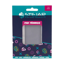 Thermal Pad Stejar WVR-DF-95-45-10, 95 &times; 45 &times; 1.0 mm, 12.8 W/mK, alto rendimiento, gris &ndash; WVR-DF-95-45-10